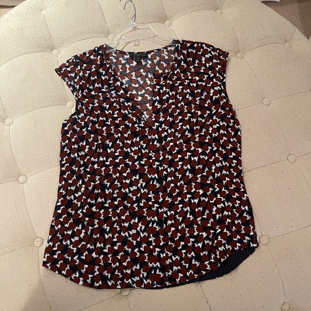 Jcrew Patterned Top
